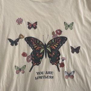 Your are limitless butterfly tee